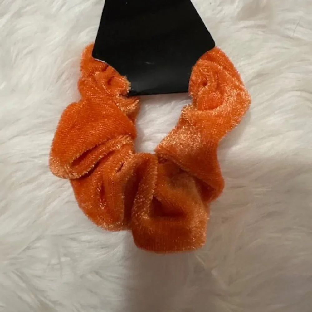 Bundle (6) Satin & Velvet Scrunchie   SC8122  Handmade NWT Boutique
